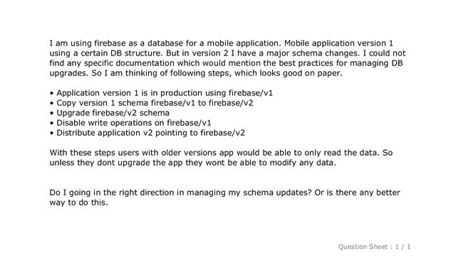 Android : Versioning objects in firebase смотреть онлайн