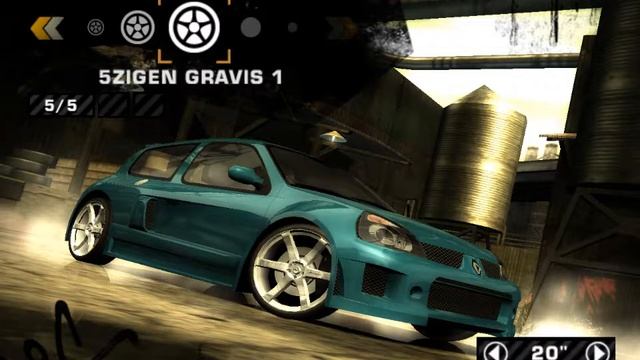 Making Farid's Clio V6 from Midnight Club 2 (Most Wanted 2005) смотреть онлайн
