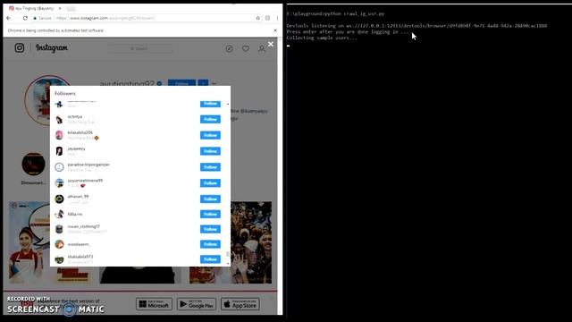 Crawling Instagram with Python & Selenium смотреть онлайн