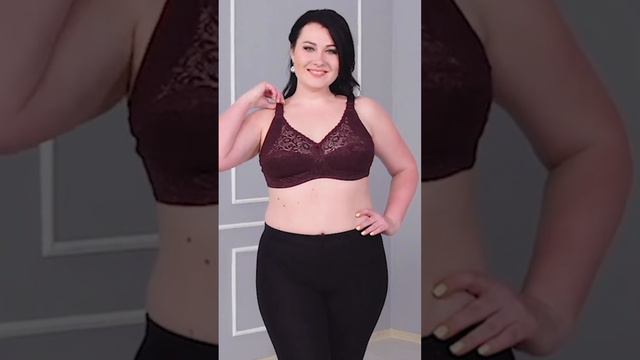 Как подобрать бюстгальтер для большой груди? Идеальный Plus Size бюстгальтер. Артикул 33394