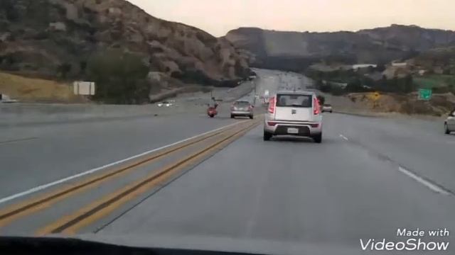 Авто катострофа в калифорнии. ЭКСКЛЮЗИВ смотреть онлайн