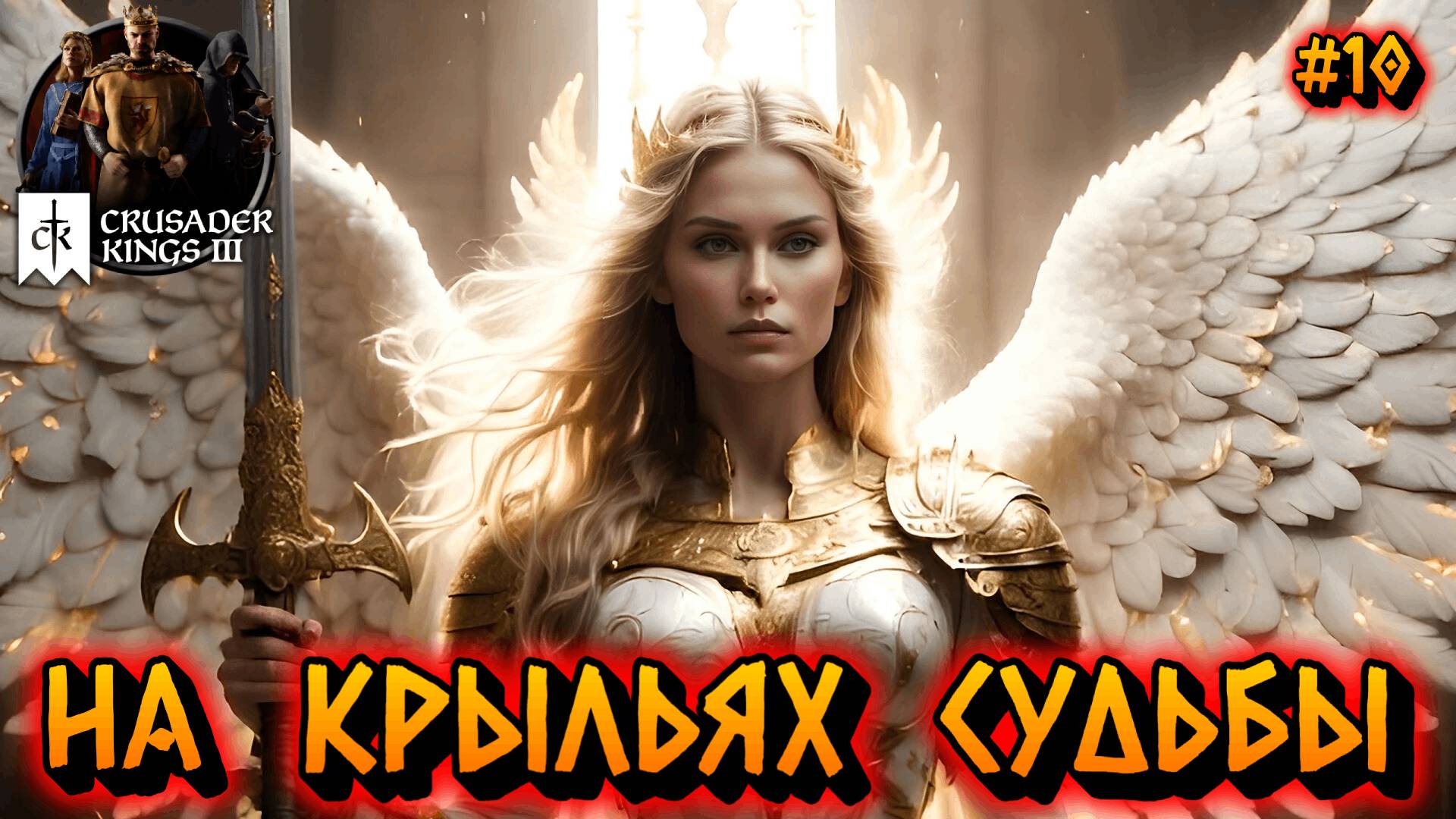 НА КРЫЛЬЯХ СУДЬБЫ: СМЕРТЕЛЬНАЯ ВСТРЕЧА - #10 Crusader Kings 3 Прохождение на Русском смотреть онлайн