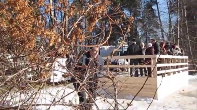 19.01.2015. Крещение Господне в Серебряном бору - Ролик №34 смотреть онлайн