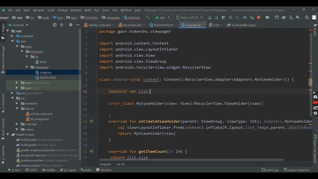 Image Slider in Android Studio using [KOTLIN] смотреть онлайн