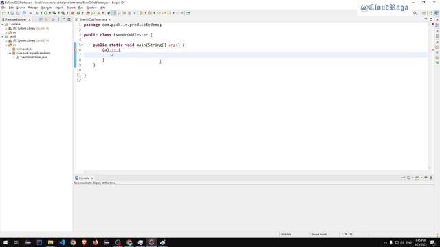 Java 8 - Tutorial - 16. Hands on Predicate Functional Interface with Example #Java8_by_CloudRaga смотреть онлайн