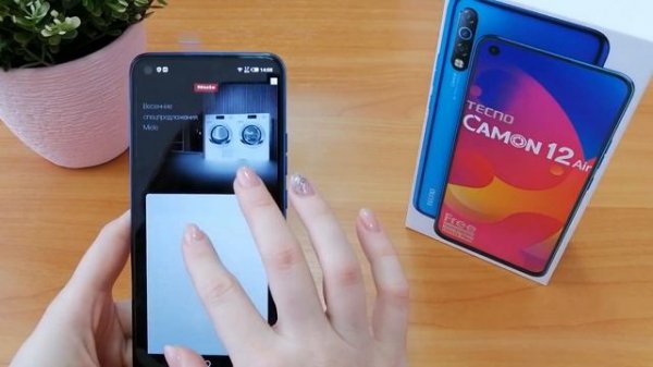 Tecno Camon 12 Air обзор и настройка