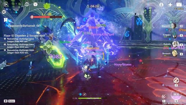 C0 Raiden Aggravate & C4 Razor Thundering Furry | Spiral Abyss 3.6 Floor 12 9 Stars | Genshin Impac смотреть онлайн