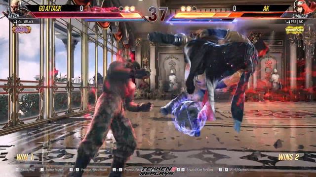 T8 🔥 AK (Shaheen) vs Go Attack (Raven) 🔥 Tekken 8 смотреть онлайн