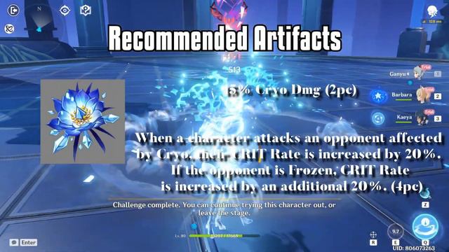 How to Build Ganyu as DPS F2P GUIDE - Genshin Impact смотреть онлайн