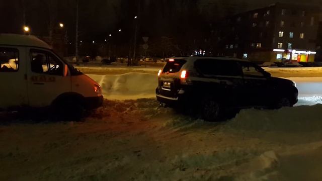 Tayota Land Cruiser Prado умеет так !!! смотреть онлайн