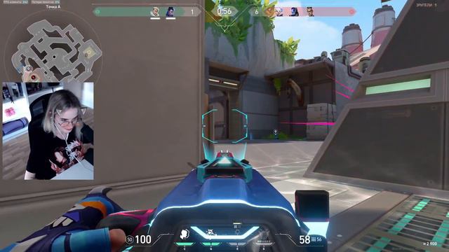 ОДНО ОРУЖИЕ НА ДВОИХ В VALORANT! (feat. Natakodo) смотреть онлайн