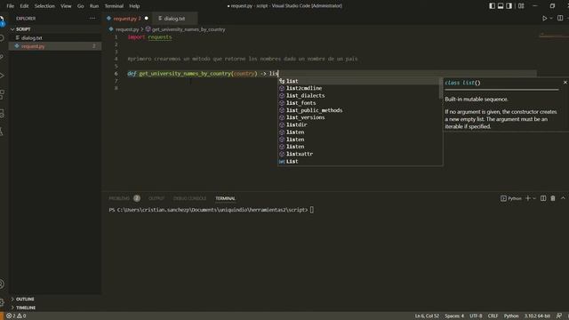Tutorial de API REST GET utilizando Python y API Pública смотреть онлайн