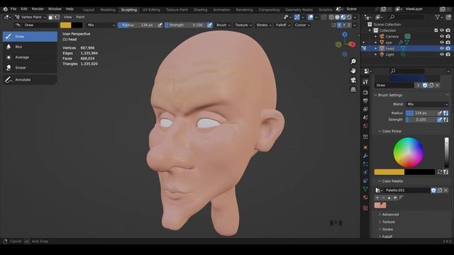 Paint Your Sculpts Like a Pro in Blender смотреть онлайн