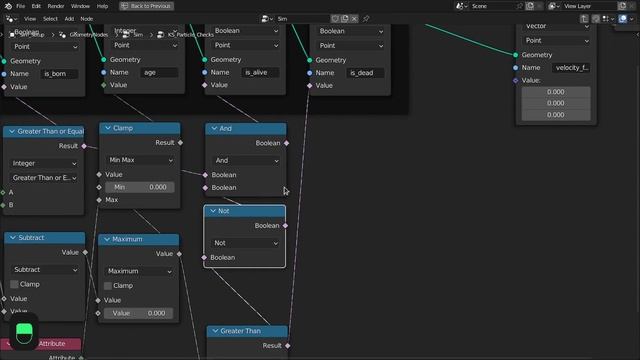 How to create Particle System with Simulation in Geometry Nodes - Detailed Tutorial смотреть онлайн