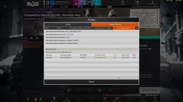 SQUAD play with my clan mambers ep#2 смотреть онлайн