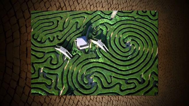 Зелёный лабиринт в Англии