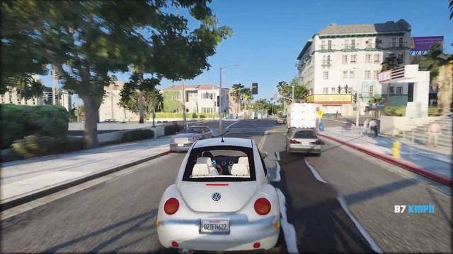 Volkswagen Beetle 2003 - GTA 5 NaturalVision Evolved | 4K смотреть онлайн
