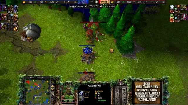 ПРОБИТИЕ БАШЕН ОРКА: Colorful (Ne) vs Linguagua (Orc) Warcraft 3 Refortged смотреть онлайн