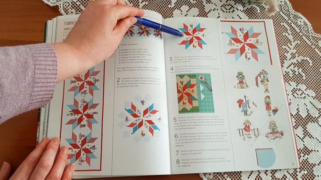 Обзор книги по пэчворку " English paper piecing" Sharon Burgess смотреть онлайн