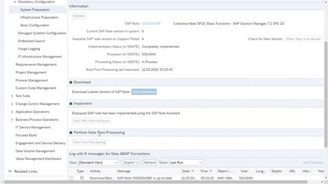 SAP Solution Manager 7 2 Mandatory Configuration смотреть онлайн
