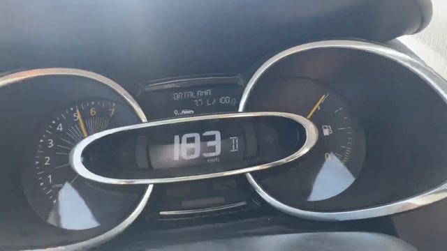 Renault Clio 1.2 Tce edc 120 HP top speed смотреть онлайн