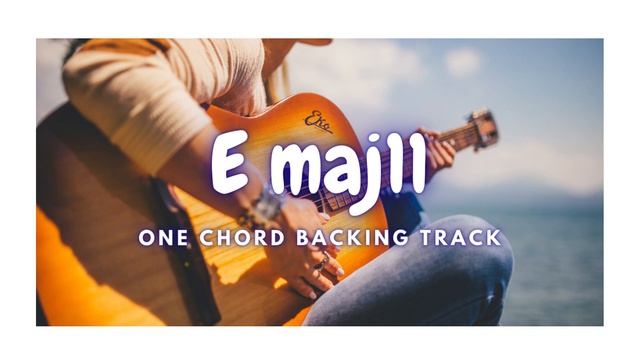 E maj11 - ONE CHORD JAM PIANO BACKING TRACK смотреть онлайн