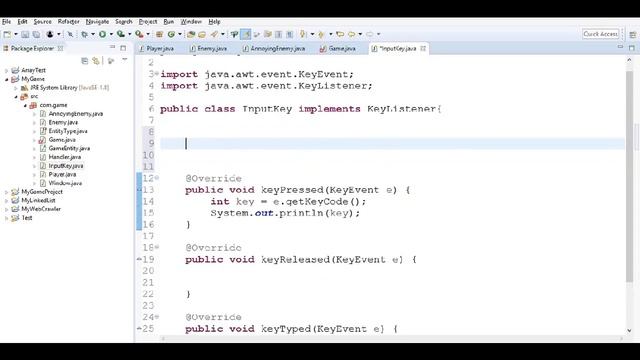 Java Game Programming - #5 - Moving Game Player Entity смотреть онлайн
