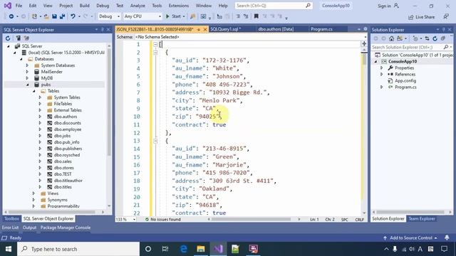 SQL Server 테이블로부터 JSON 파일 만드는 방법 смотреть онлайн