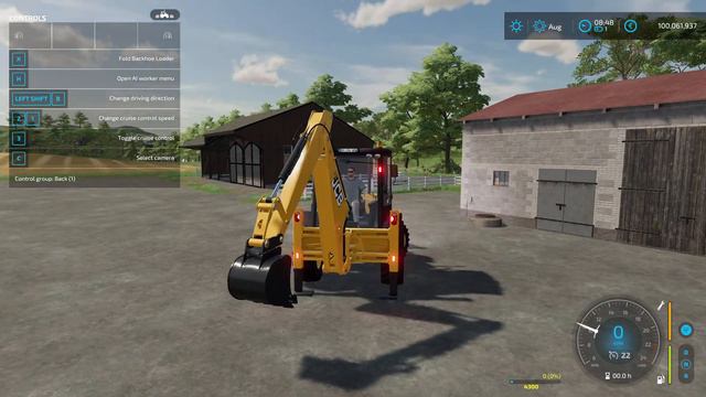 FS22 | JCB Backhoe Loader - Farming Simulator 22 New Mods Review 2K60