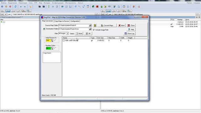 Конвертация карт для навигатора OziExplorer (формат ozf4) смотреть онлайн