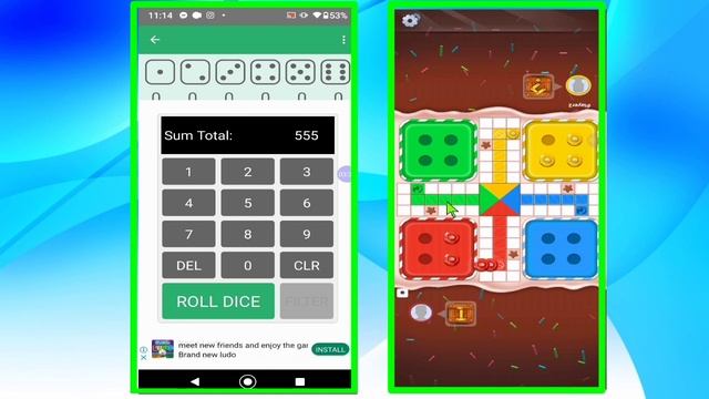 How To Connect Dice Roller With Yalla Ludo/How To Use Dice Roller. смотреть онлайн