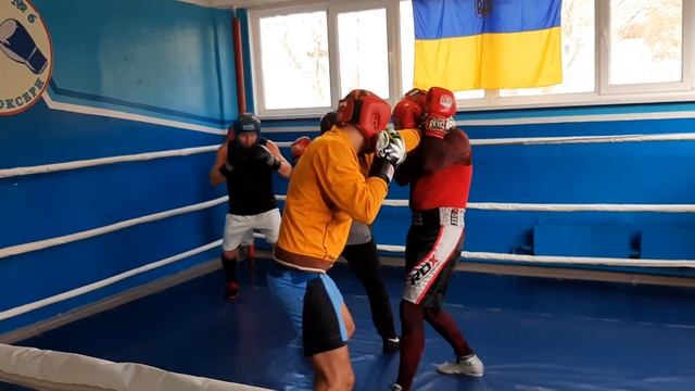Отработка встречных комбинаций в Зале бокса Колодия смотреть онлайн