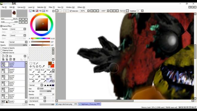 FNAF Speed Edit Making Nightmare Red Bird (Angry Birds) By X Puzzy Cinema смотреть онлайн