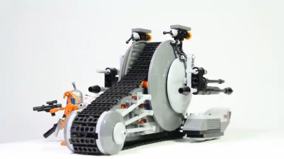 Lego Star Wars 75015 Corporate Alliance Tank Droid Build & Review смотреть онлайн