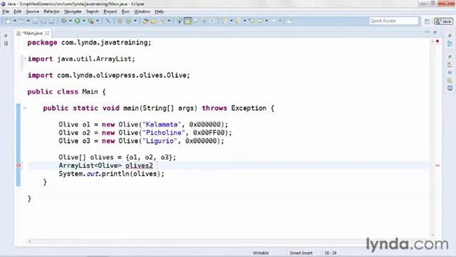 Java: Exploring the Simplified Use of Generics part 5 смотреть онлайн