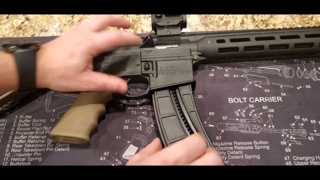 SMITH & WESSON M&P 15-22 SPORT RIFLE .22LR REVIEW смотреть онлайн
