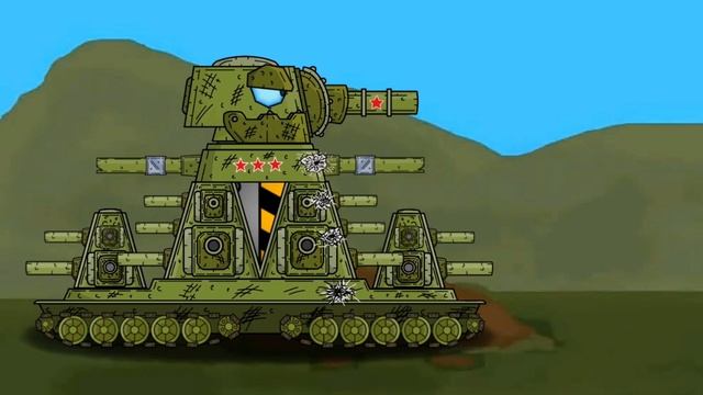 Кв44 против Кв45, мультики про танки, гладиаторские бои