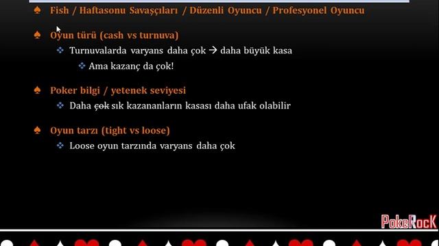 Türkçe Texas Hold'em Poker Dersleri 2 - Kasa Yönetimi (Bankroll Management) смотреть онлайн