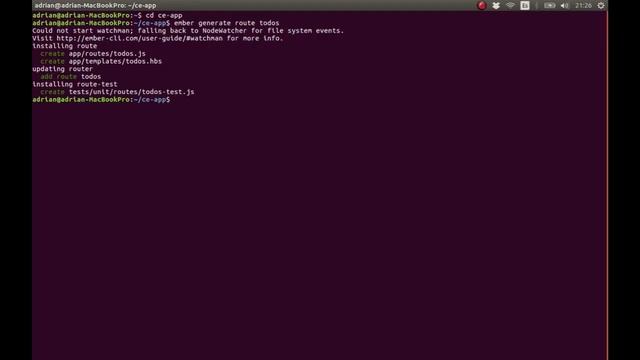 Instalación Ember Js - Aplicación Ember Js - Ubuntu смотреть онлайн