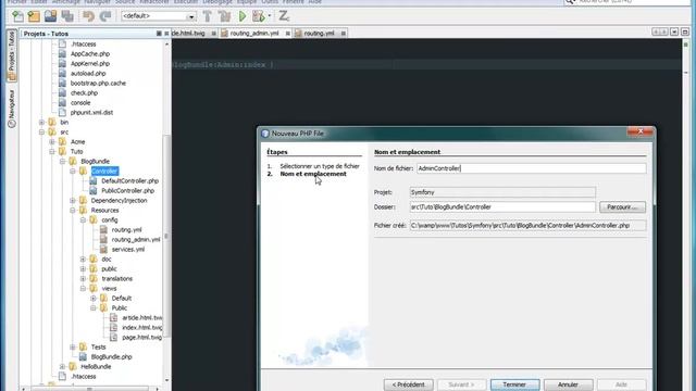 Tutoriel Symfony 2 : Les controllers смотреть онлайн