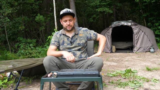 Карпфишинг на диком водоёме 2019. Огромный карп. смотреть онлайн