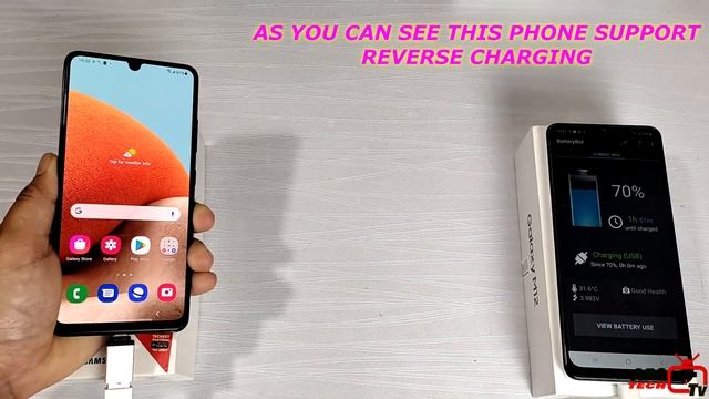 Samsung A32 OTG Setting