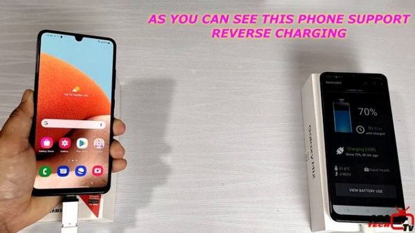 Samsung a32 OTG setting