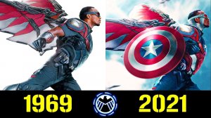 Сокол - Эволюция (1969 - 2021) ! Все Появления Сэмюэля Уилсона !