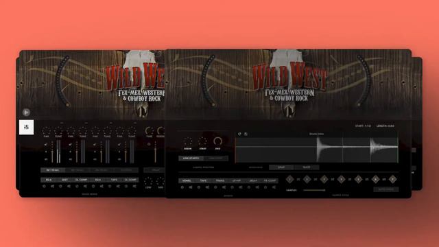 WESTERN DRUM SAMPLE LIBRARY | Country Kontakt Drums Loop Pack смотреть онлайн