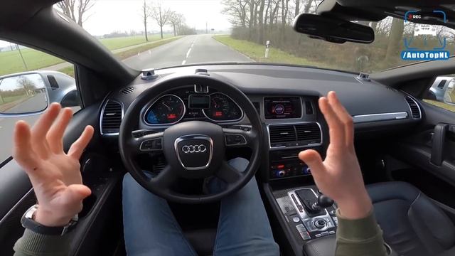 AUDI Q7 V12 TDI | REVIEW On AUTOBAHN [NO SPEED LIMIT] By AutoTopNL