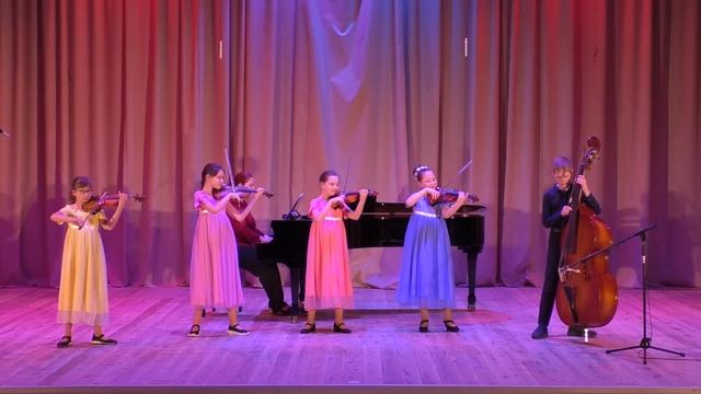 П.И. Чайковский "Неаполитанская песенка" исп. Ансамбль "Бирюльки" смотреть онлайн