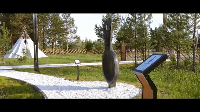 Арт-парк «Этноград» в деревне Русскинская Сургутского района смотреть онлайн