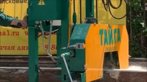 Пилорама «Тайга Т-1» в работе