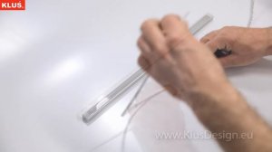 Монтаж LED ленты в профиль